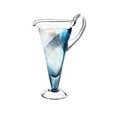 Kosta Boda Twister Blue Glass Pitcher