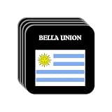 Uruguay - "BELLA UNION" Set of 4 Mini-Mousepad Coasters