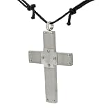 Stainless Steel High Polish Cross Necklace