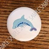 FISH UNDERSEA DOLPHIN KIDS DRAWER PULLS KNOBS