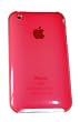 Ultra Slim Case for iPhone 3G, 3G S Transparent Red (Around 0.09 Inch Thick)