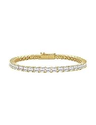 Tennis Bracelet Four Carat Diamonds Complete Diamond Tennis Bracelet