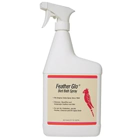 Feather Glo Bird Bath Spray - 8 oz by Gimborn