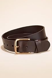 Collezione Luxury Leather Square Buckle Belt