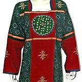 Maternity Wear - Womens Dress Caftans Gowns Multicolored Size L (kftn513)