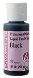 Liquid Food Color 1 Ounce Bottle/Pkg-Black