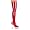 Red Stretch Patent/Clear