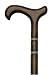 Walking Cane-Bijoux Walnut. This walking stick cane has a derby handle and hardwood walnut stained shaft. This wooden cane has a weight capacity of 250 pounds and 36 inches long. See all King of canes.