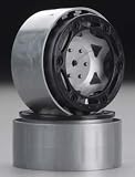 1005 1.9 Beadlock Wheel 12mm Hex Silver (2)