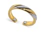 New Two Tone Polished Finish 4mm Magnetic Toerings