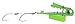 Pro-Troll Fishing Products Roto Chip Bait Holder (Chartreuse, 1 - 1/2-Inch Wide Head)