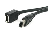 StarTech 6-Feet IEEE-1394 FireWire Extension Cable 6 - 6 M/F (139466EXT6)