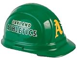 Oakland Athletics Hard Hat Tough Lightweight Protection Patented Shock Absorbing Suspension