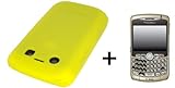 Yellow Silicone Soft Skin Case Cover for Blackberry Bold 9700, Onyx 9700, 9 ....
