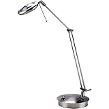 Lite Source LS-3896PS Futura Halogen Desk Lamp, Polished Steel