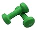 LUXEHOME Colorful One Pair of Neoprene Coated Dumbbells with Non-Slip Grip