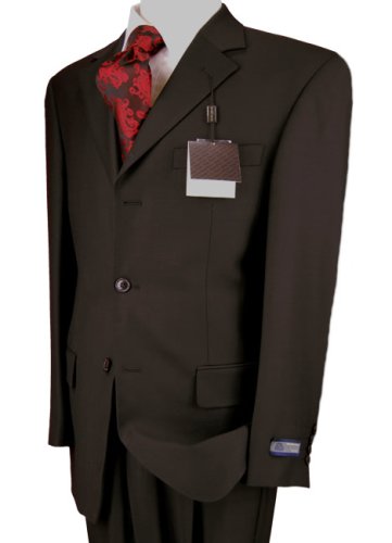Brand New 2009 DK BROWN Men Suits ~~ Italian 100% Merino Wool Suit Super 140's Hand Tailored with Pefect Fit ~~ Perfect Cut ~~ Perfect Color ~~ Comfort All Day Long