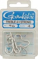 Treble Hook 4X Strong Tin Size 2/0 Loose Pk 4per pk - SPRO/Gamakatsu 62012, Fishing Hooks