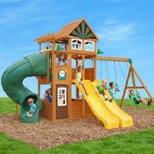 Cedar Summit Spring Valley Deluxe Playset - Do It Yourself(ships in 2 to 4 weeks; assembly not included)