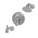 American Standard T808.502.295 Jasmine Bath/Shower Trim Kit, Satin Nickel