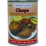 Cedar Lake Chops, 19 oz. cans (Case of 12), Vegan