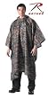 Rothco 4358 G.I. PLUS ENHANCED WOODLAND DIGITAL CAMO RIP-STOP PONCHO
