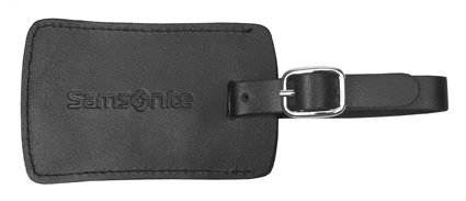 Samsonite Accessories Reise-Sicherheit Kofferanhänger Leder (schwarz)