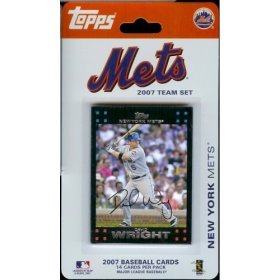 Topps New York Mets 2007 Baseball Card Team Set Topps New York Mets 2007 Baseball Card Team Set