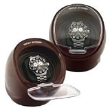 MOVADO Watch:Burgundy color single automatic watch winder.