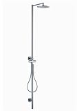 TRIM, STARCK THERMOSTATIC SHOWER COLUMN WITH DOWN POUR