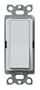 Lutron SC-1PS-PD Diva 15-Amp, 120-Volt to 277-Volt Single-pole Switch in Palladium