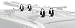 Thule 562 Vertical Non-Locking Ski Carrier (2-Pair)