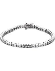 Diamond Bracelet 14K White 61723