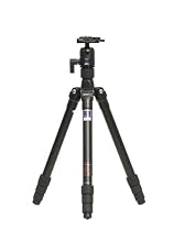 Benro TRA268 Magnesium-Aluminium 4 Section Travel Angel Kit with Quick Release, Supports 13.2 lbs