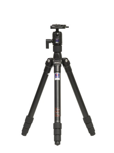 Benro TRA268 Magnesium-Aluminium 4 Section Travel Angel Kit with Quick Release, Supports 13.2 lbs