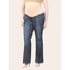 Motherhood Maternity: American Star Plus Size Secret Fit Belly(tm) Back Pockets Maternity Jeans