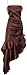 Ruched Ruffle Satin Prom Gown Holiday Party Cocktail Dress Bridesmaid, Large, Brown