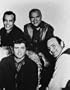 Bonanza 12x16 B&W Photograph (Lorne Greene Michael Landon Pernell Roberts)