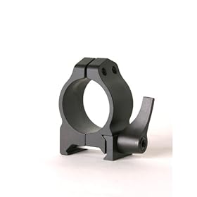  Warne Scope Mounts Low Matte Quick Detach Rings (1-Inch)