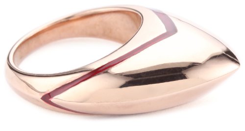 Nicky Hilton Silver & 18k Gold Wash Spiked Ring, Size 7