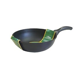 Strauss Titanium Classic Non-Stick Wok - 12 inches by 