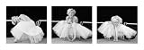 Review   / Ballerina Triptych Marilyn Monroe Celeb 95x33cm Art Print