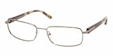 Prada PR60MV 1BI1O1 Eyeglasses Bronze Demo Lens Frame