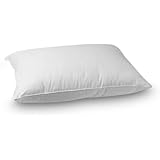 Premium 100% White Goose Down Firm Pillow, Standard Size