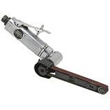 Air Belt Sander with Multipositional grinding arm swivels 360°