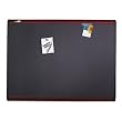 Quartet Prestige Plus Magnetic Fabric Bulletin Board, 4 x 3 Feet, Mahogany Finish Frame (MB544M)