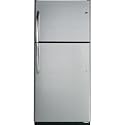 GE Stainless Steel Top Freezer Freestanding Refrigerator GTS18ISXSS
