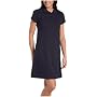 IZOD Women's Cap Sleeve Knit Polo Dress
