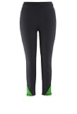 Avenue Plus Size Colorblock Capri Active Legging