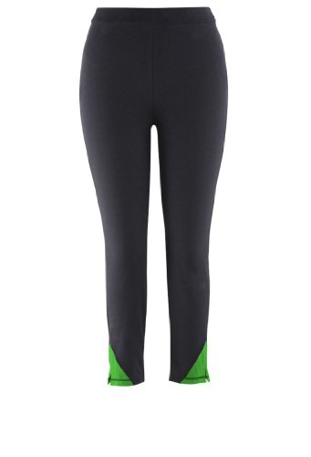 Avenue Plus Size Colorblock Capri Active Legging